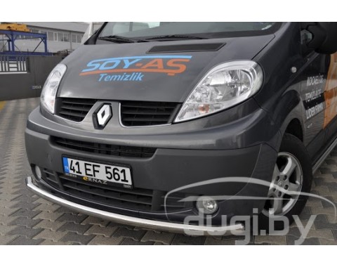 Передняя одинарная труба для Trafic.